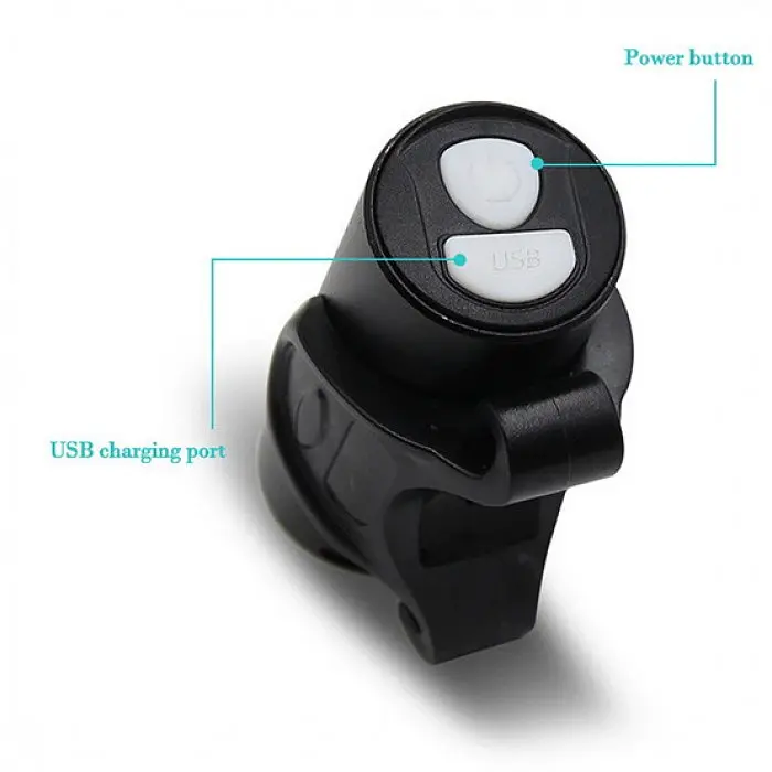 Ліхтар велосипедний з зарядкою велофара USB BF-902 - фото 4