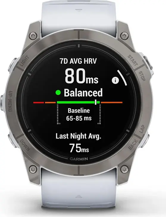 Смарт-годинник Garmin Epix Pro [Gen 2] Sapphire Edition 51mm Titanium with Whitestone Band [010-02804-10] [86531] - фото 6