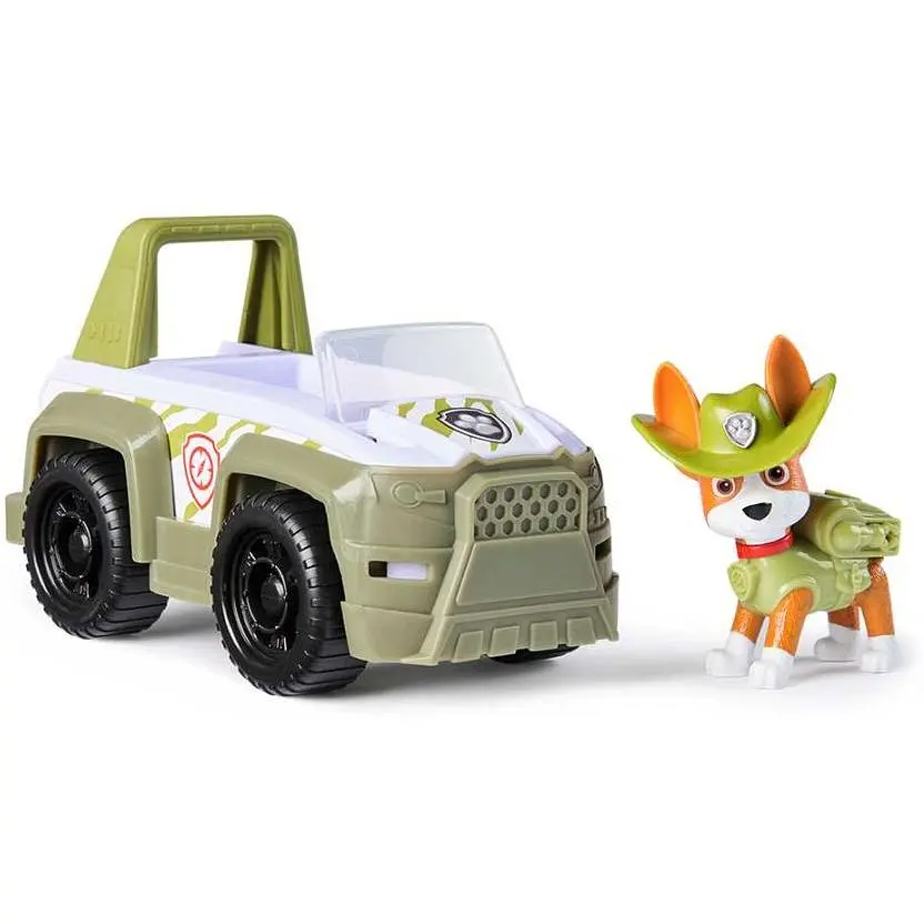 Игровой набор Paw Patrol базовый спасательный автомобиль с водителем Трекер (SM97237/6071224) - фото 3