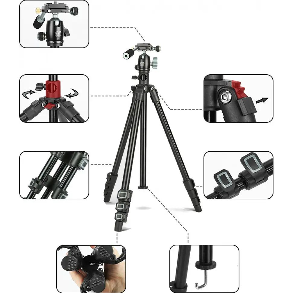 Штатив Beike QZSD Q202F [107798] - фото 4