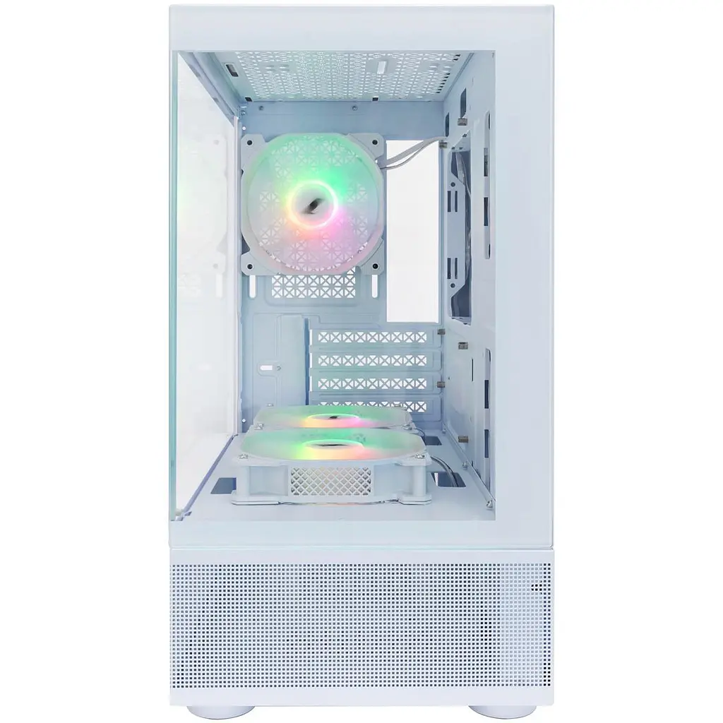 Корпус 1stPlayer Mi2-A-WH-2F7R-W-1F7-W Білий без БЖ - фото 2