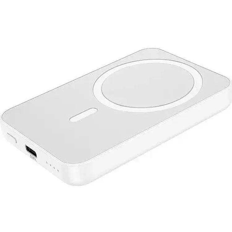 Портативна батарея Hoco J109 Easy PD20W MagSafe 5000 mAh White - фото 3