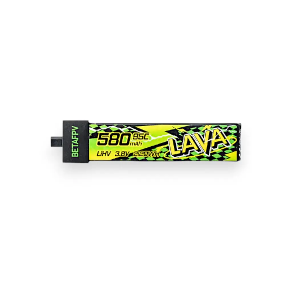 Акумулятор BetaFPV LAVA II 1S Battery 580mAh (4PCS) 95C із конектором BT2.0 - фото 3