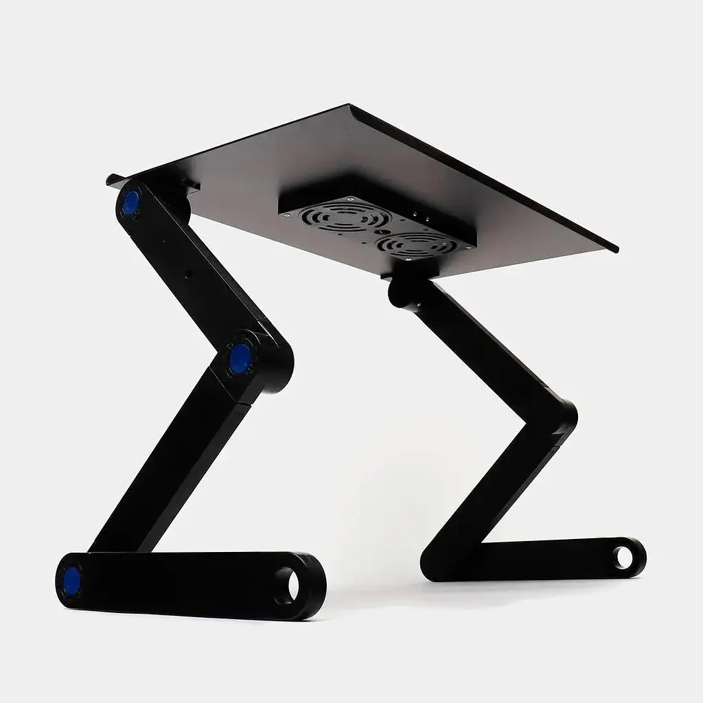 Столик для ноутбука з охолодженням підставка для ноутбука з кулерами Laptop Desk T8 42х26см - фото 6