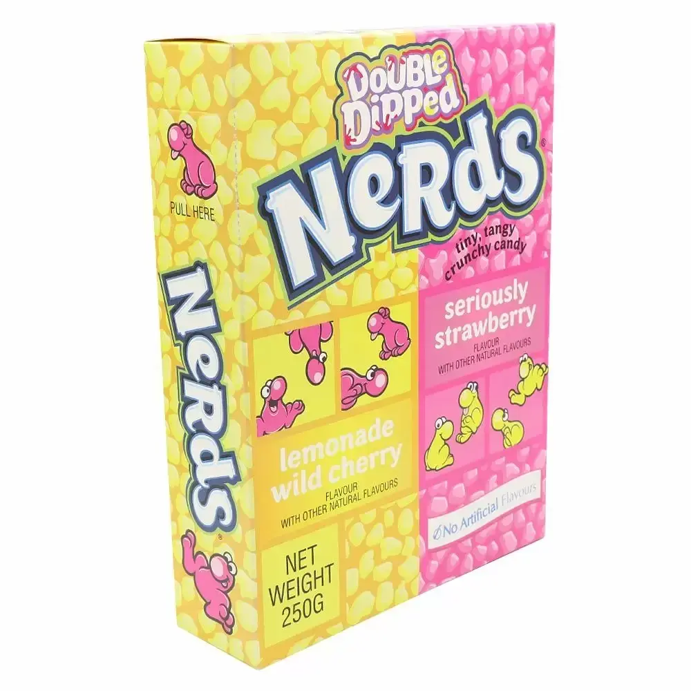 Великий набір Nerds Candy Lemonade And Strawberry Giant Box 250g - фото 2