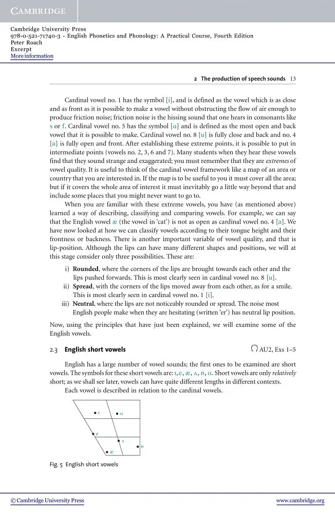 English Phonetics and Phonology. A practical course with Audio CDs - фото 7