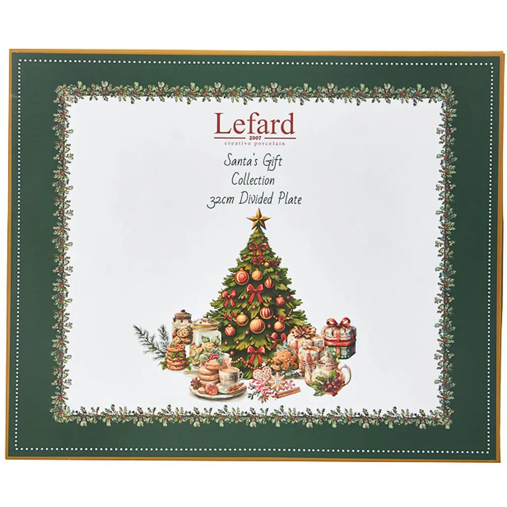 Блюдо для закусок Lefard Santa's Gift 32 см (989-008) - фото 2