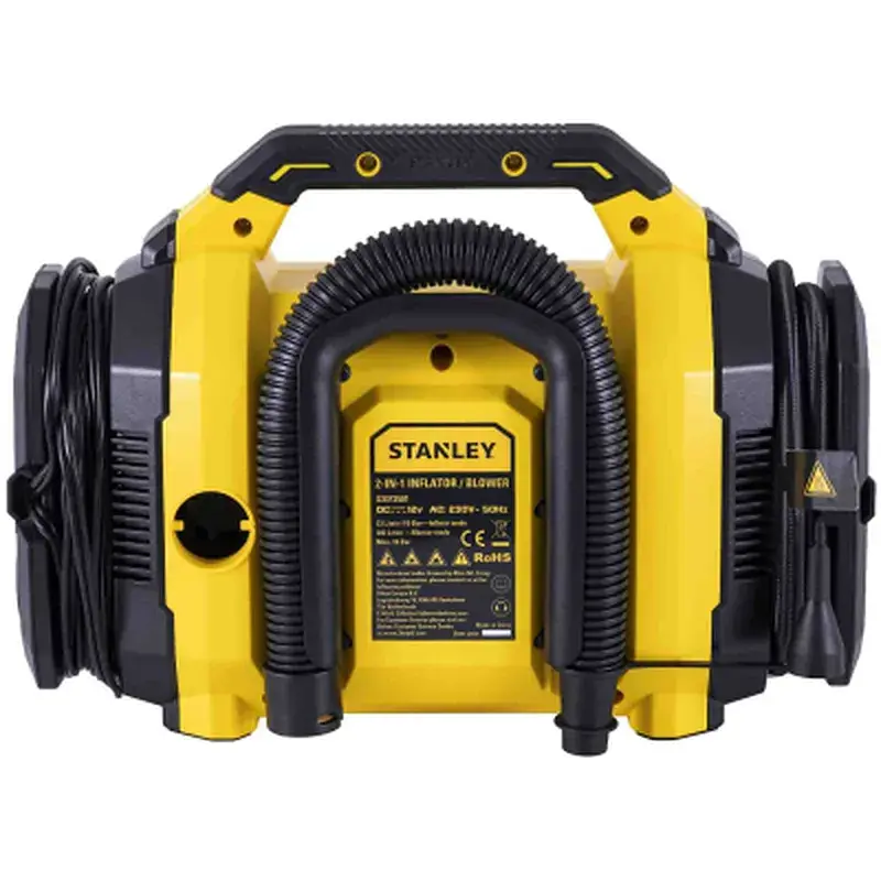 Автомобільний компресор Stanley 25 л/хв, 12 В, 10 бар, вага 2.73 кг (SXIF3501) - фото 2