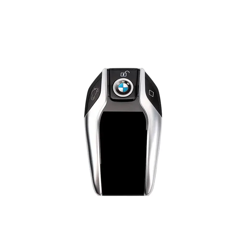 Чохол ключа BMW чорний карбон із брелоком (спортивна форма) - фото 2
