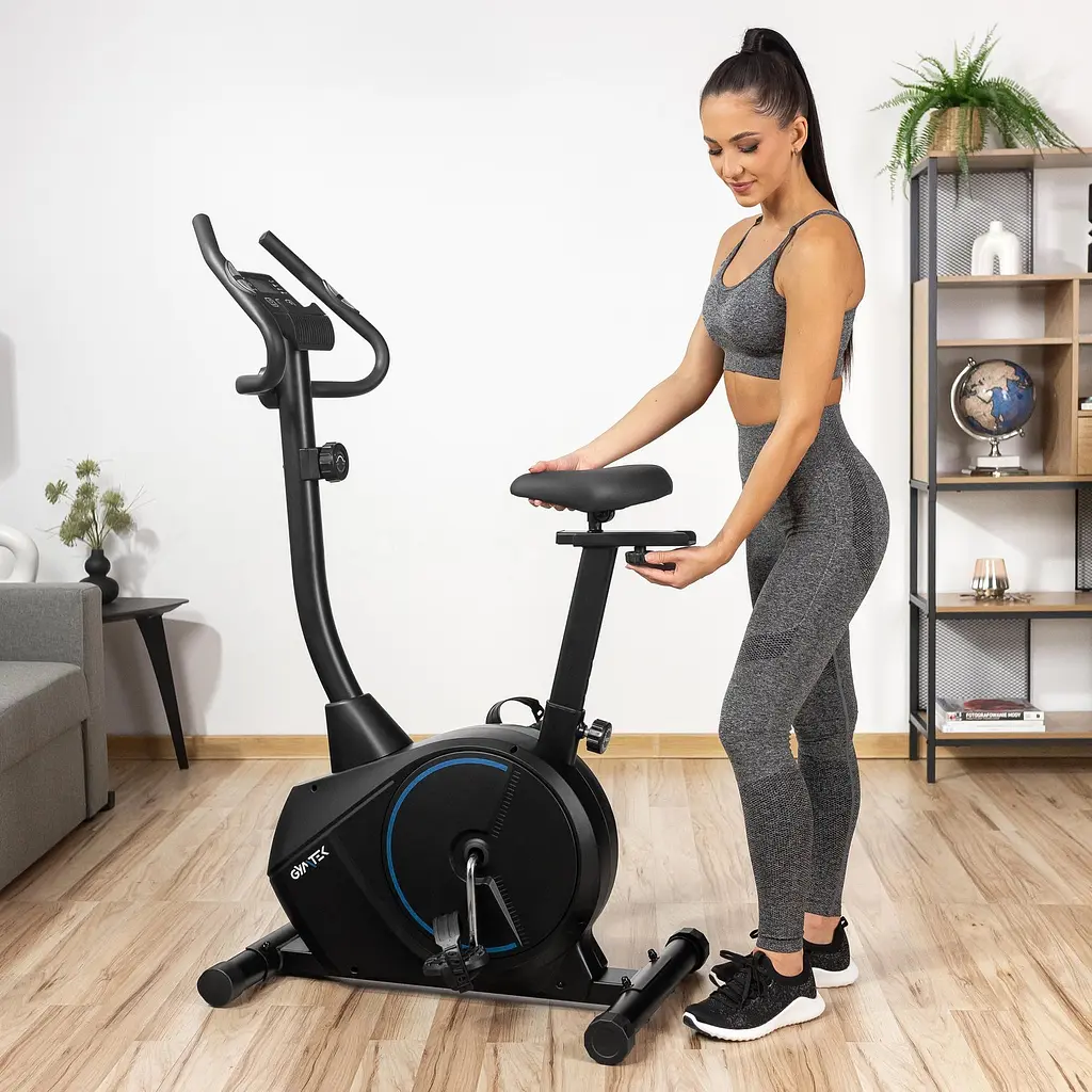 Велотренажер Gymtek XB1500 магнітний синій - фото 7