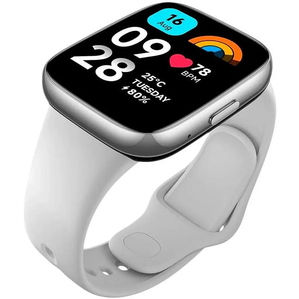 Умные часы Xiaomi Redmi Watch 3 Active BHR7272GL серо-белые - фото 9