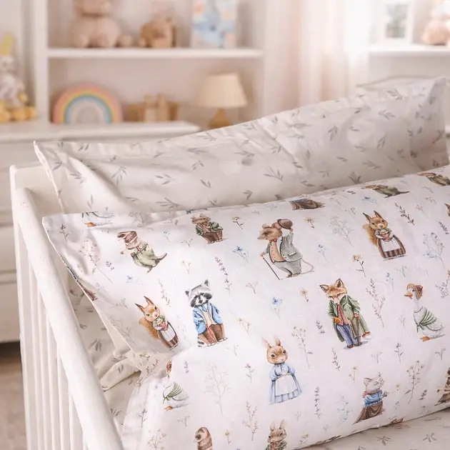 Дитяча постільна білизна BABY Poplin Line Kids Animals (2200012788738) - фото 2