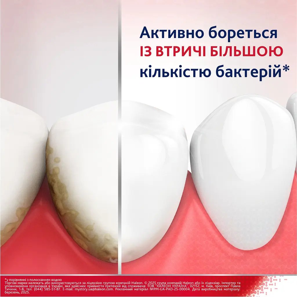 Ополіскувач ротової порожнини Parodontax Active Gum Health Fresh Mint 500 мл - фото 5