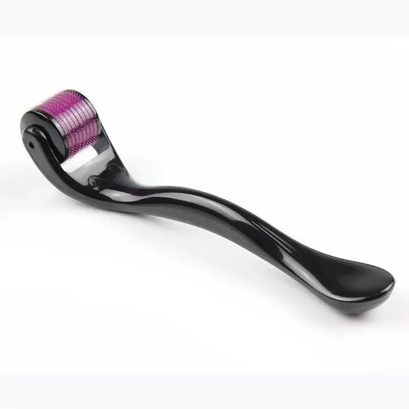 Мезоролер для шкіри DERMA ROLLER 540 голок без пластикового кейсу Black 0.25 mm (19864)