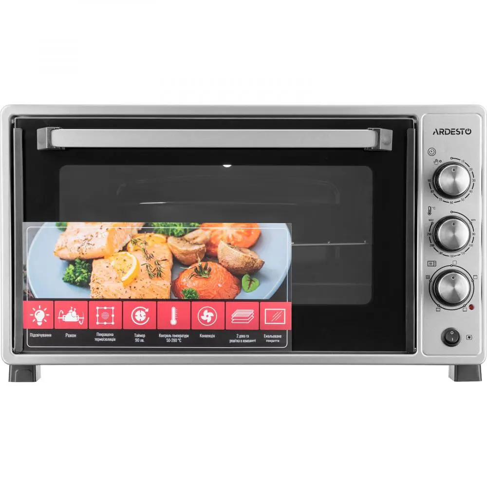 Духовка настольная Ardesto MEO-N48RCGR - фото 10