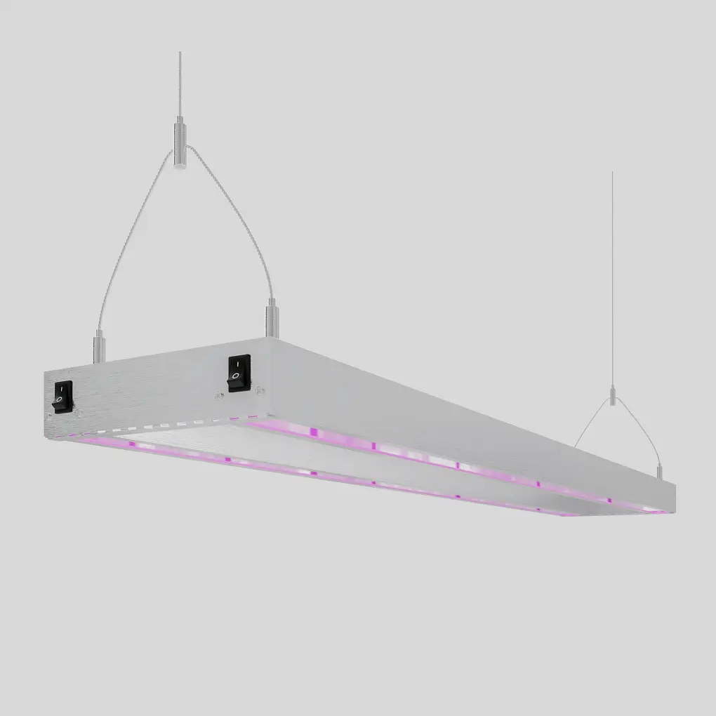 Подвесной светодиодный фитосветильник X-LED 100 Вт (1020x175x43)  - фото 2