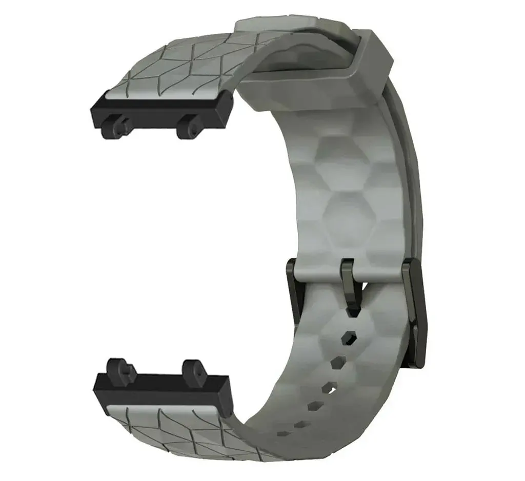 Ремінець Primolux Dimond силіконовий для годинника Xiaomi Amazfit T-Rex 2 (A2169 / A2170) - Grey - фото 3