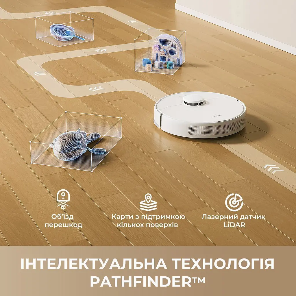 Робот-пилосос Dreame Bot F10 White (RLF11SA) [146046] - фото 4