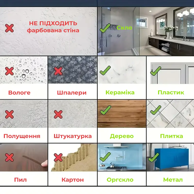 Гачок з клейкою основою 6x6см - фото 9