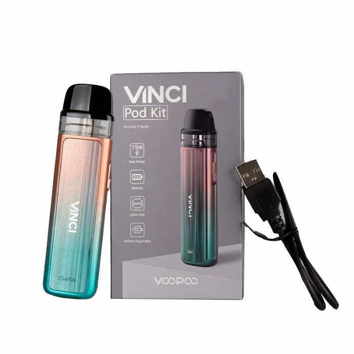 Под-система VooPoo Vinci Pod system 800 mAh kit Aurora Pastel (10215) - фото 9