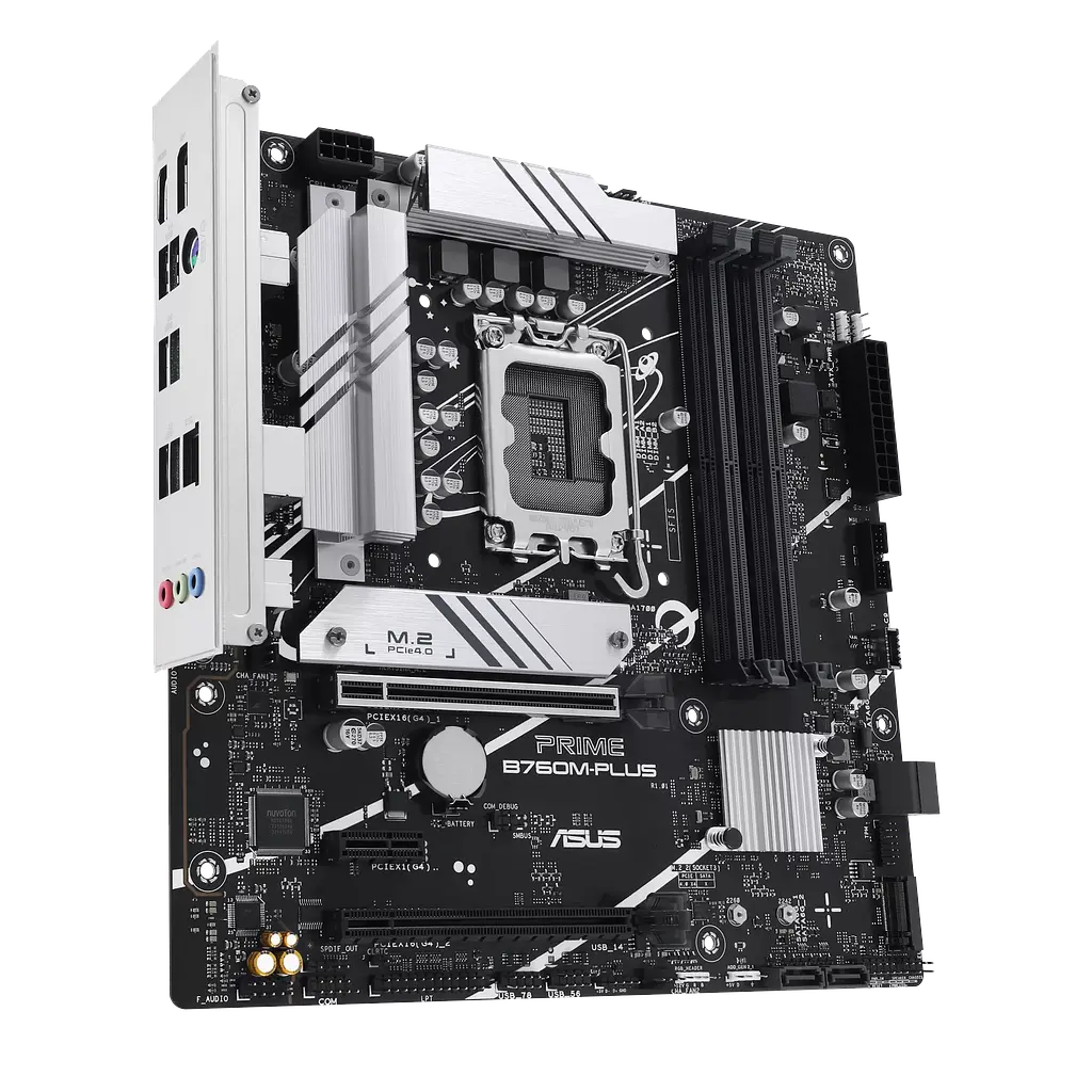 Материнська плата Asus B760M-Plus Prime LGA 1700 (PRIME B760M-PLUS) - фото 2