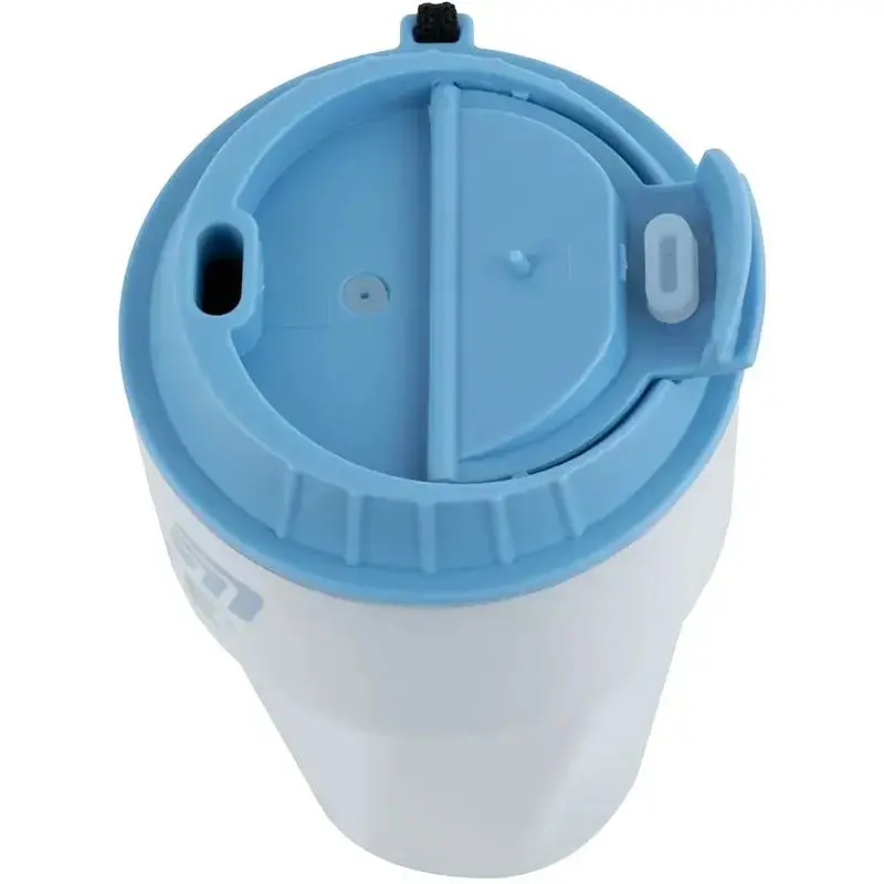 Термокружка Kite 450 мл серо-голубая (K25-1220-2) - фото 3