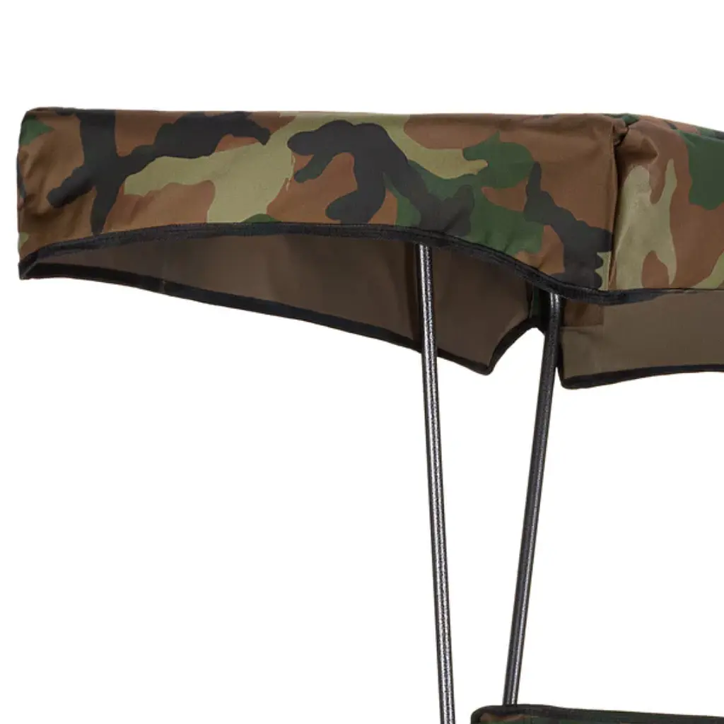 Крісло туристичне розкладне Outtec Sun XXL з дашком хакі - фото 5
