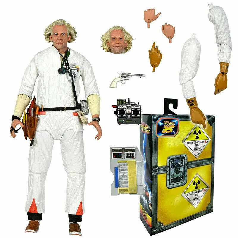 Фігурка Neca Назад у Майбутнє Док Браун Back to the Future Doc Brown 17 см WST BTF DB 19 - фото 4