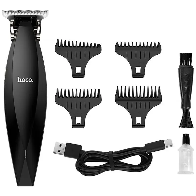Машинка для стрижки волос Hoco HP25 Electric 600 mAh Black - фото 6