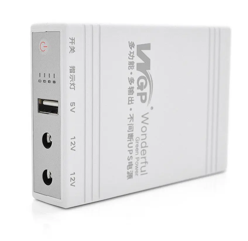 UPS ДБЖ безперебійне живлення для роутера/комутатора/PON WGP 5V/12V/12V, 1A, 8800mAh - фото 2