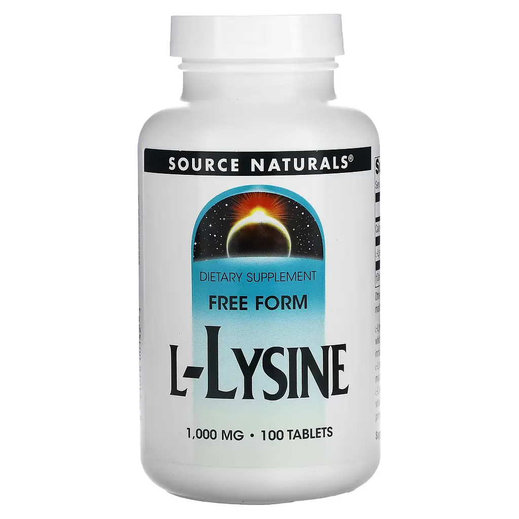 Л-Лізин L-Lysine 1000мг - 100 таб