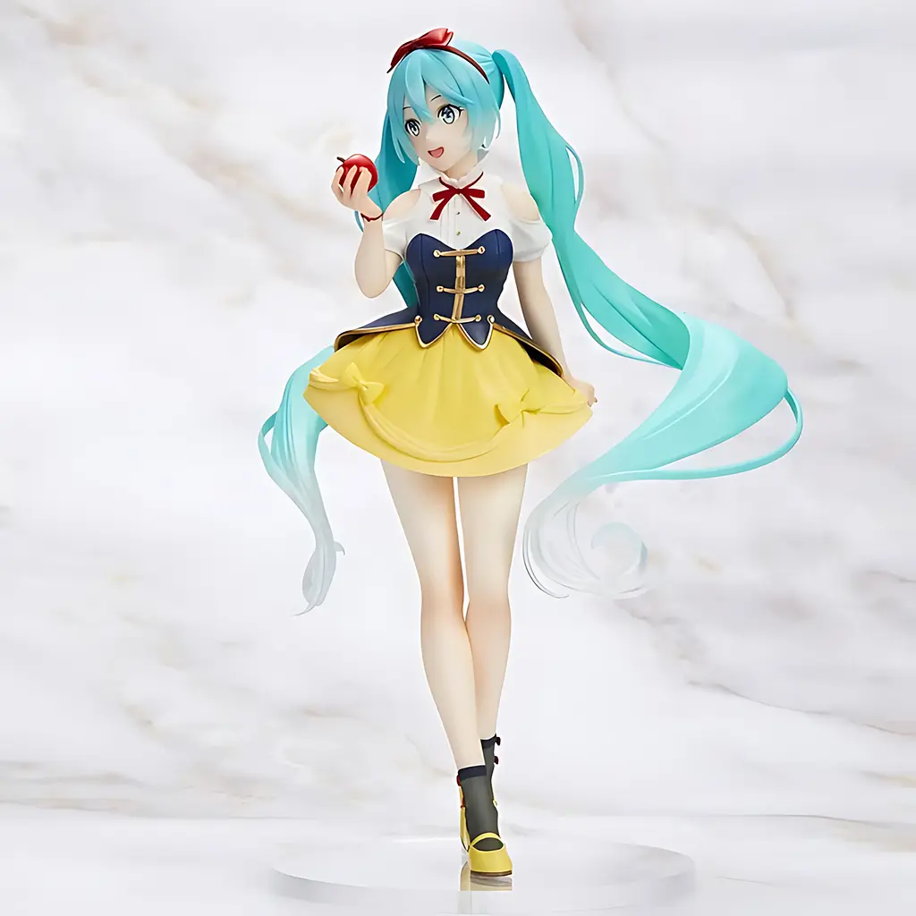 Фигурка Taito Wonderland Snow White Hatsune Miku Хацунэ Мику Белоснежка 18 см T WLSW HM - фото 3