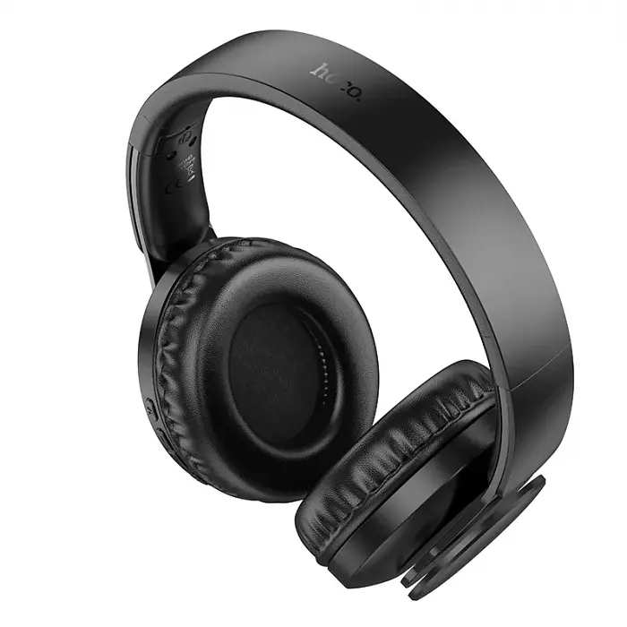 Беспроводные наушники Hoco W45 Enjoy полноразмерные накладные Гарнитура Bluetooth headset Черные - фото 2