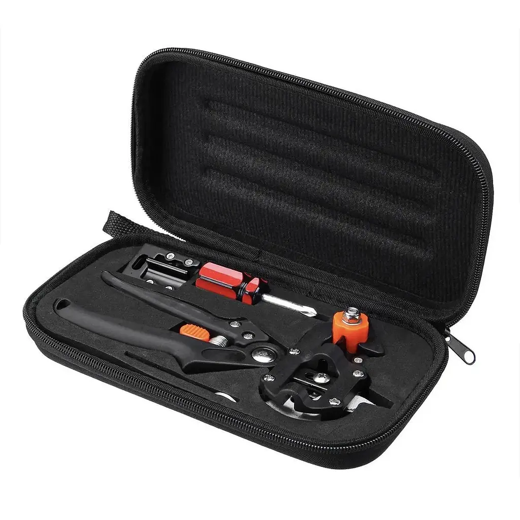 Садовые ножницы Titan Professional Grafting Tool для прививки деревьев в кейсе - фото 5