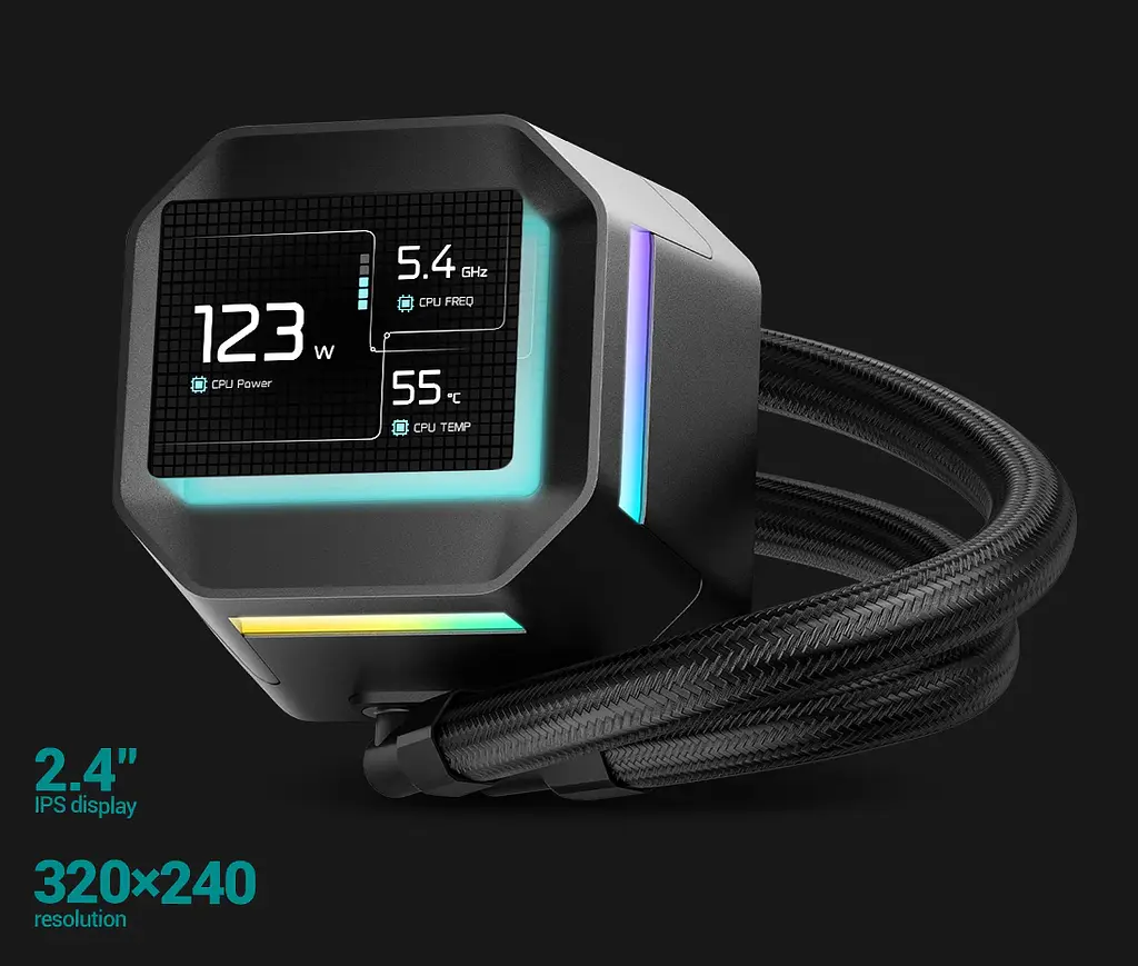 Система водяного охолодження DeepCool LM360 Black (R-LM360-BKDMMC-1) - фото 9