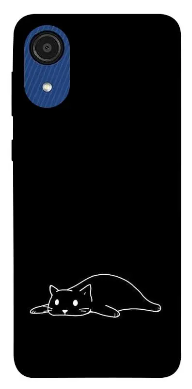 TPU чохол Demsky Lazy cat для Samsung Galaxy A03 Core