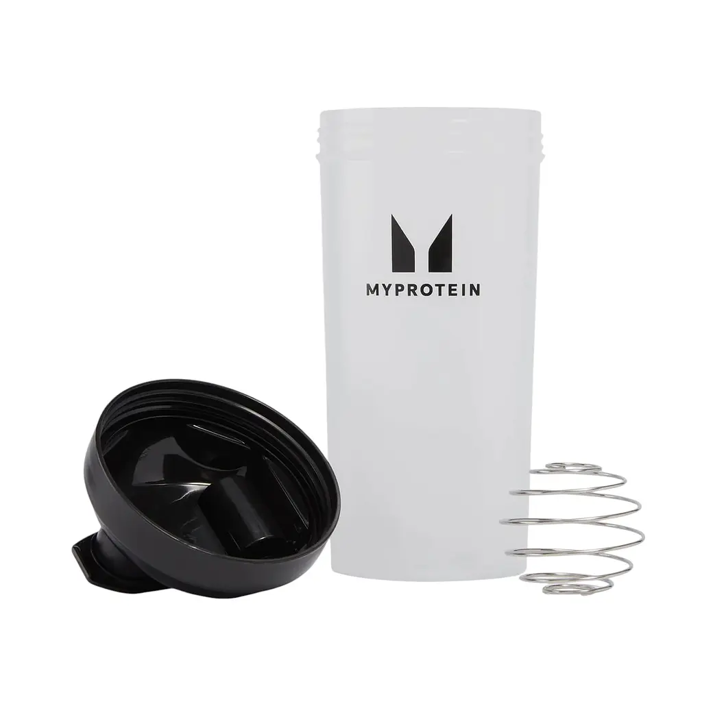 Шейкер Myprotein Plastic Shaker Clear Black 600 мл - фото 2