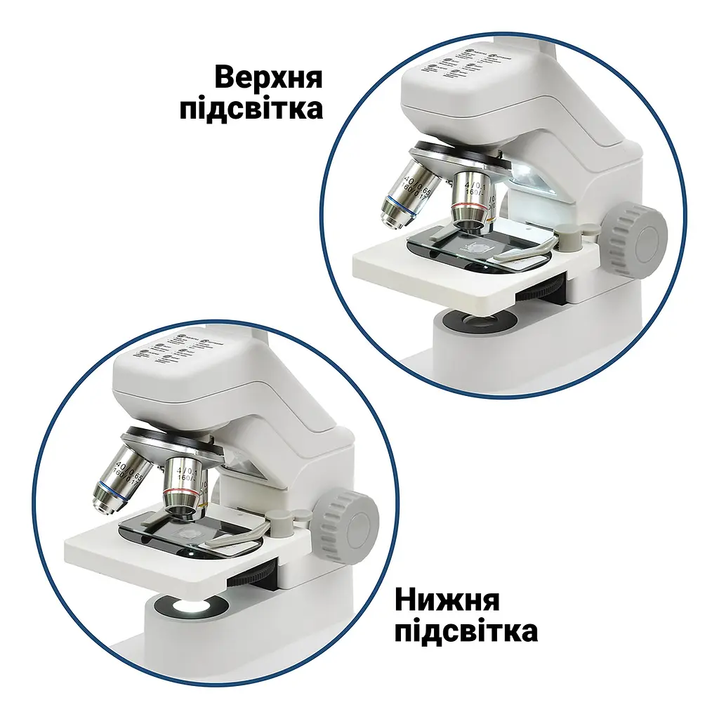Цифровий мікроскоп SIGETA NEXOR 80x-800x 2 MP 7" LCD Wi-Fi з кейсом та набором для дослідів (65205) - фото 10