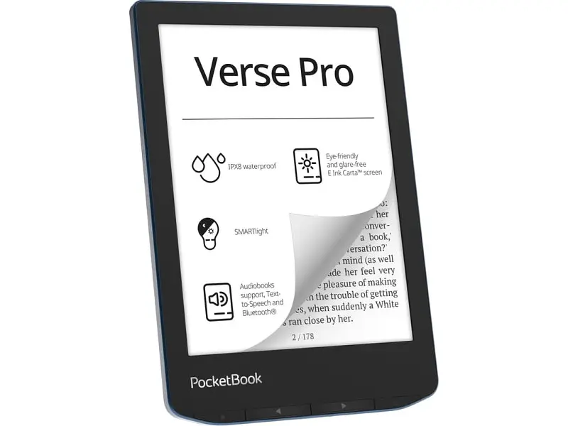 Електронна книга PocketBook 634 Verse Pro Azure (PB634-A-CIS) - фото 3