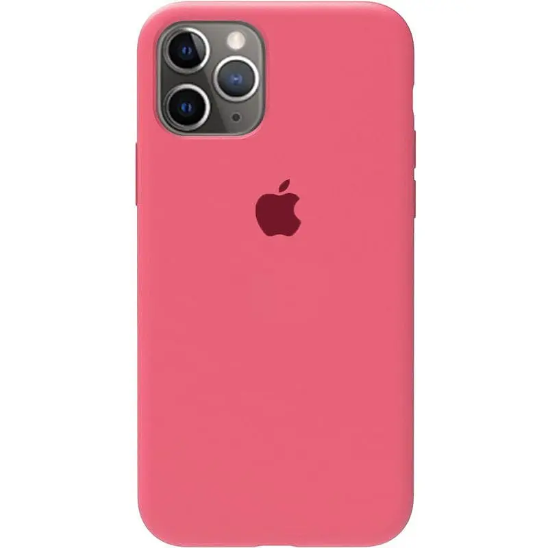 Чохол-накладка Toto Silicone Full Protection Case Apple iPhone 11 Pro Max Peach Pink - фото 2