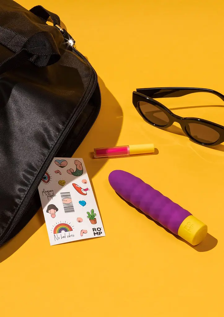 Вібратор Romp Beat Bullet 15 см фіолетовий - фото 8