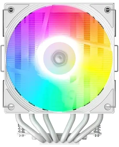 Кулер для процесора FROZN A620 PRO SE ARGB SNOW, 2x120 мм, 6 теплових трубок ID-Cooling teh0027858 - фото 2