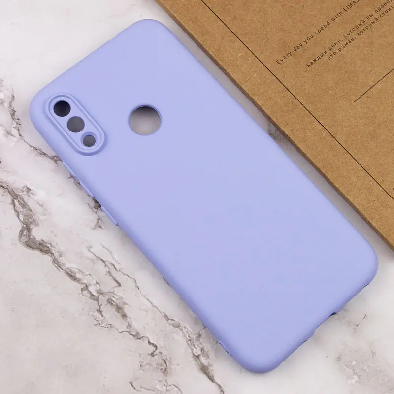 Чехол TPU Getman Liquid Silk Full Camera для Xiaomi Redmi Note 5 Pro / Note 5 (AI Dual Camera) Сиреневый / Dasheen - фото 4