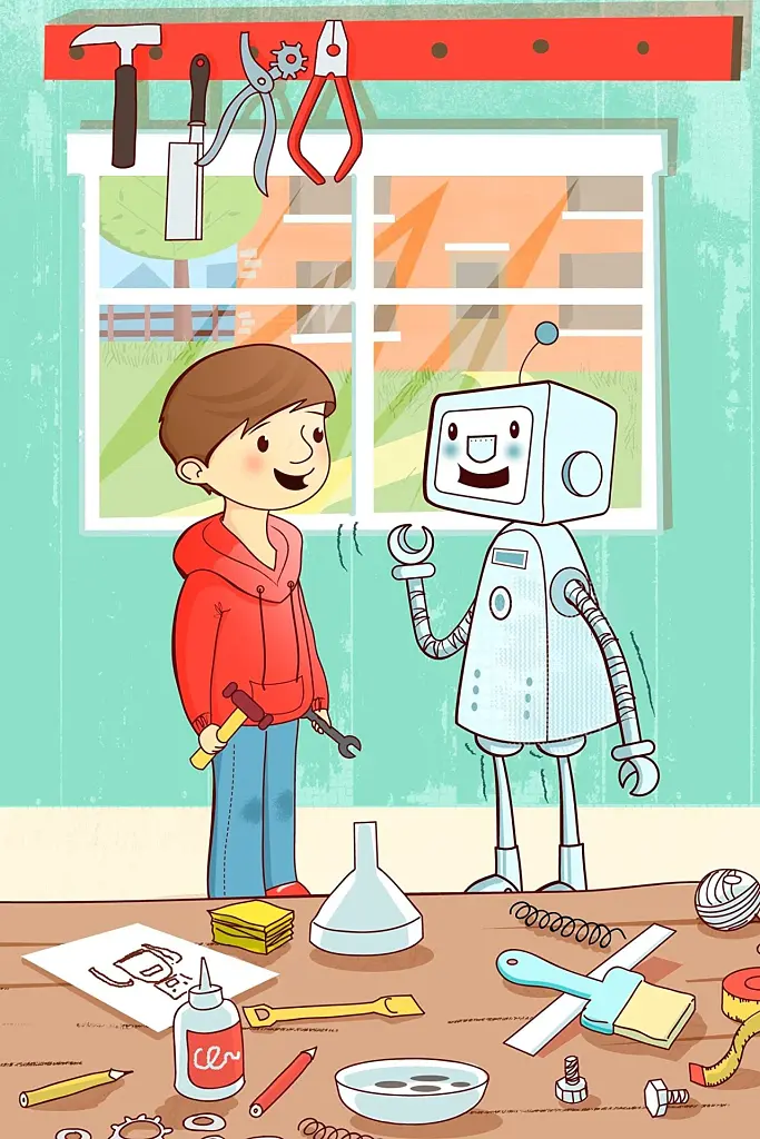 Ladybird Readers. Level 4. Sam and the Robots - фото 5