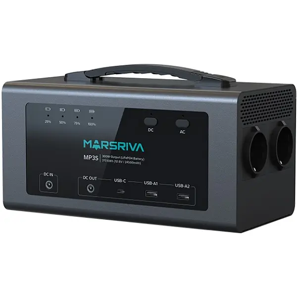 Зарядна станція Marsriva MP3S 300Вт (313.6 Вт/г) LiFePO4 - фото 3