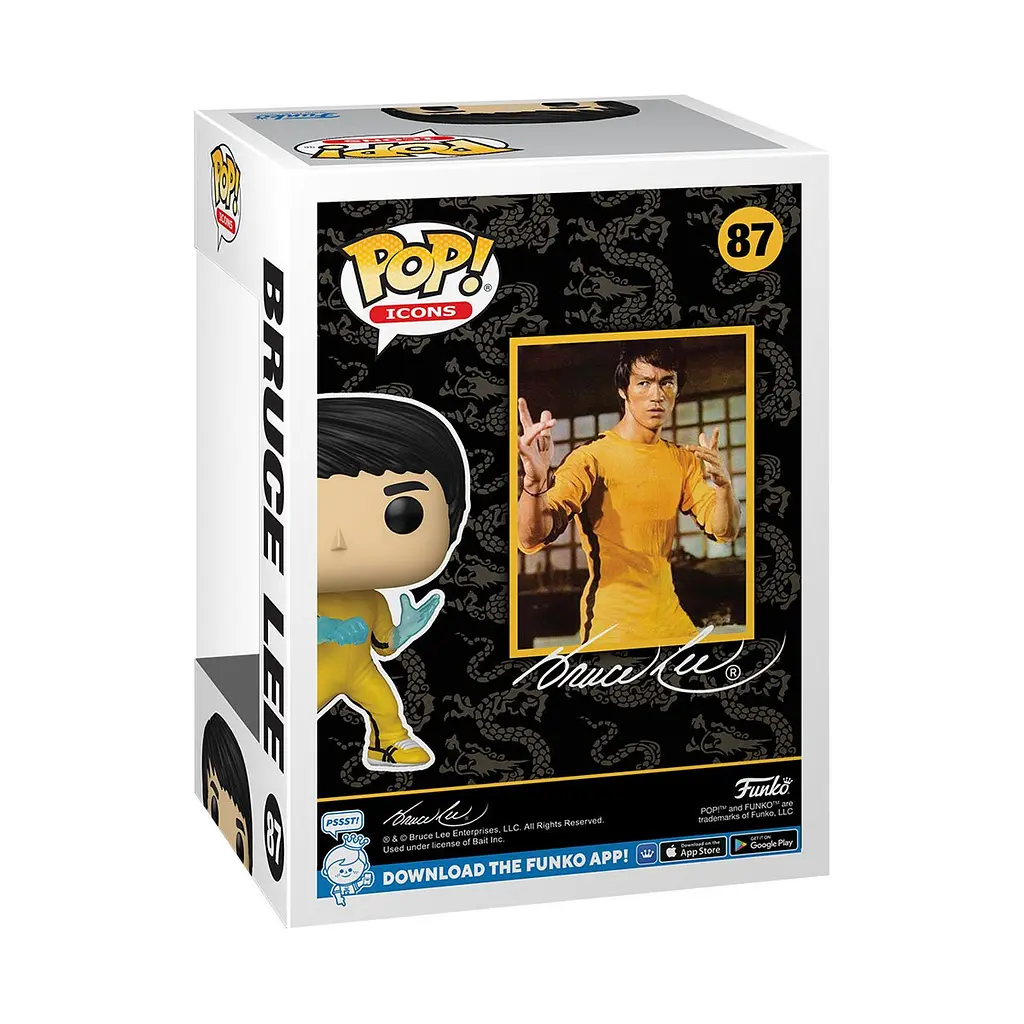 Фігурка Funko POP Icons: Bruce Lee det0018197 - фото 3