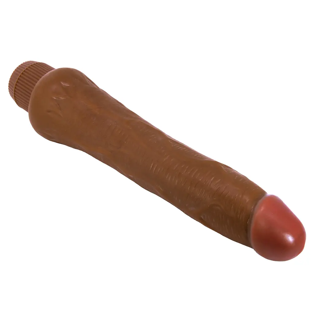 Вібратор Barbara Dryad Vibrator 9,8" Brown - фото 6