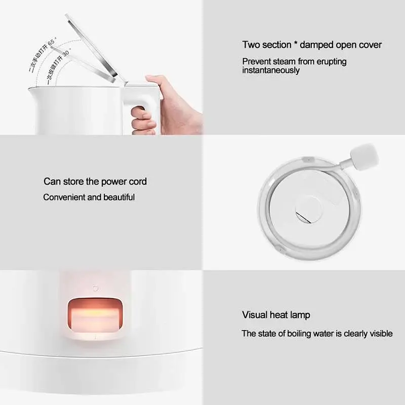Електрочайник Xiaomi Mi Home Appliance Water Bottle N1 (Китайська вилка) (MJDSH05YM) - фото 8
