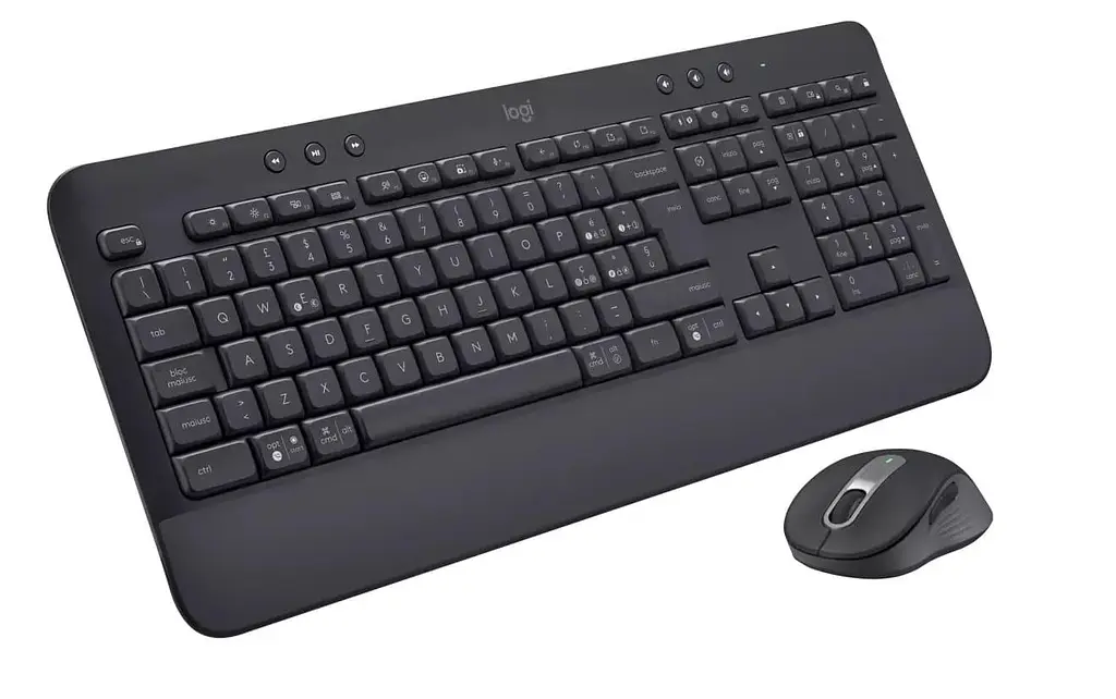 Комплект (Клавіатура та миша) Logitech MK650 Signature Combo for Business UA Wireless Graphite (920-011004) - фото 3