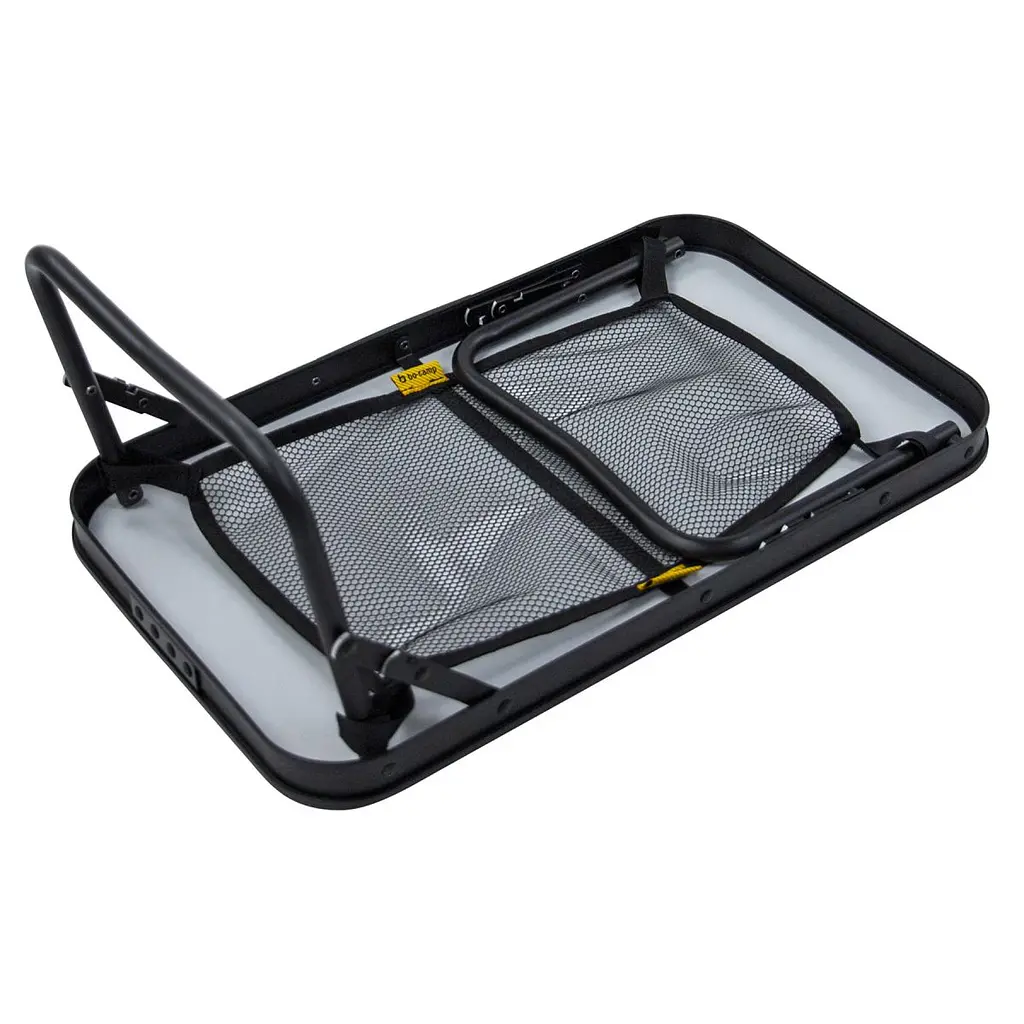 Стіл Bo-Camp Woodbine Compact 56x34 cm Black/Wood look (1404190) - фото 8
